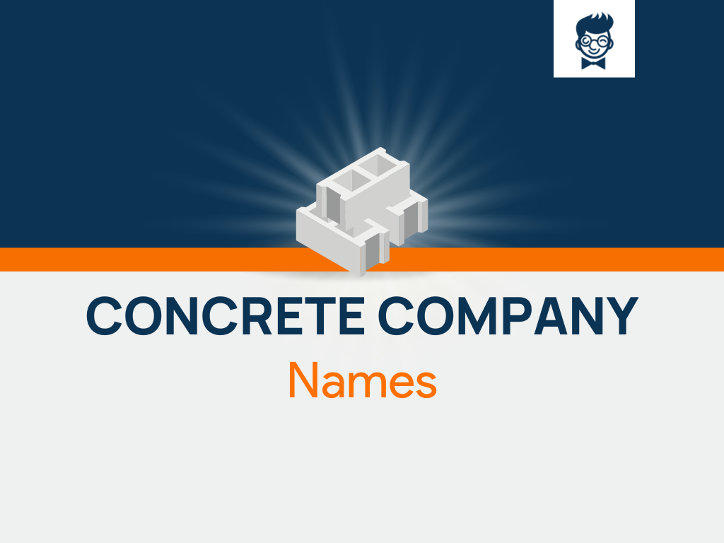 1120+ Concrete Company Names Ideas, Suggestions And Domain ideas