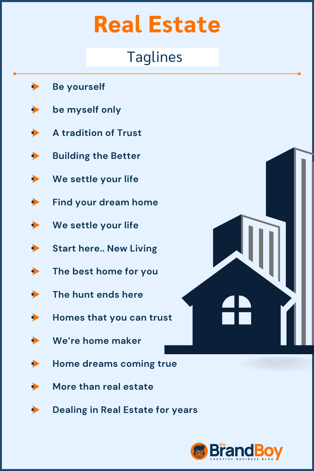 Real Estate Slogans And Taglines Guide Generator TheBrandbabe Com