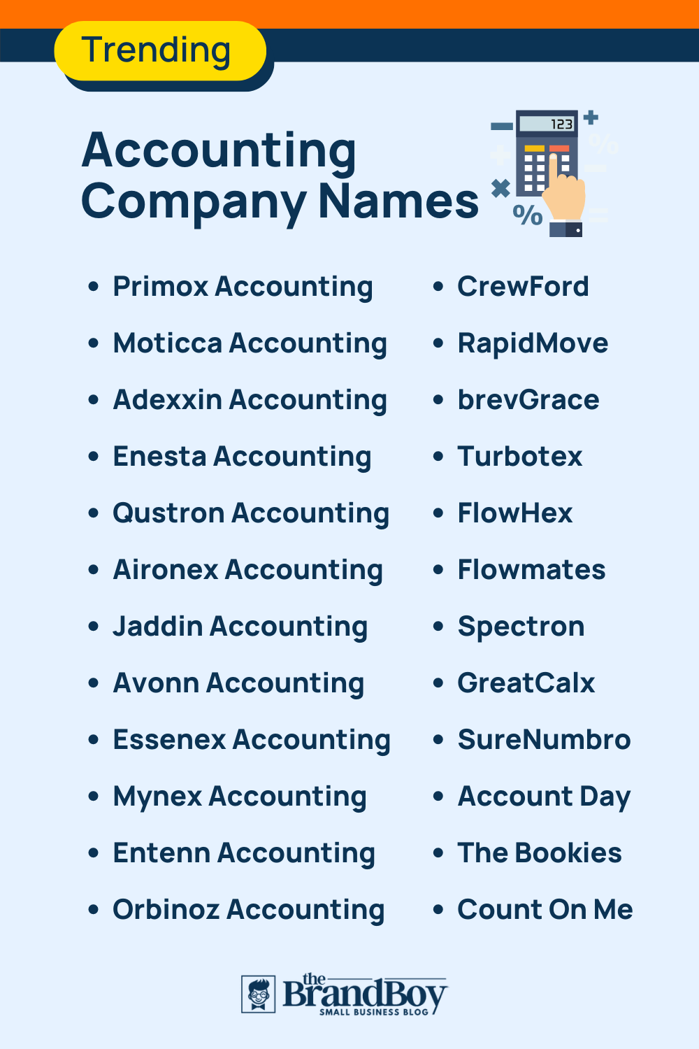 1266+ Accounting Business Names Ideas(Video+Infographic)