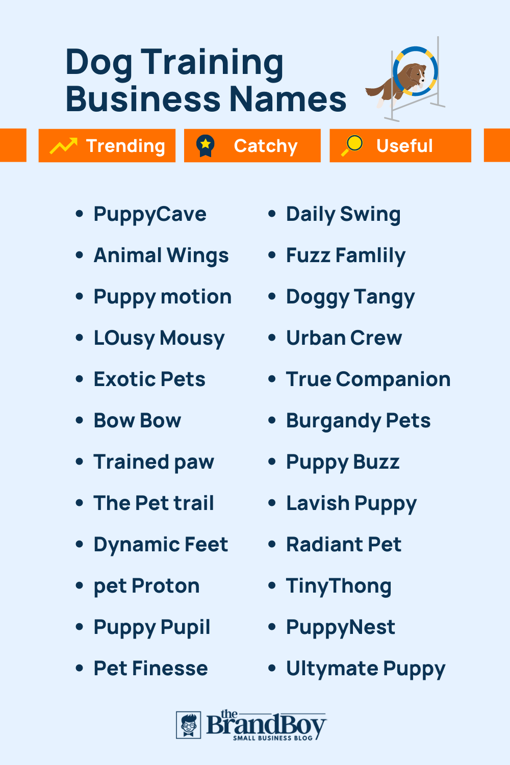 1010 Dog Training Business Names Ideas And Suggestions Video Infographic 1010-dog-training-business-names-ideas-and-suggestions-video-infographic