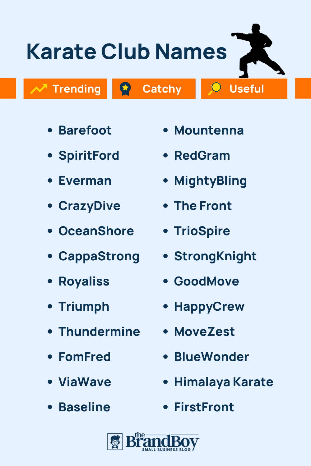 1566+ Catchy Karate Elegance Names Concepts (Generator + Information) Landlords Connect