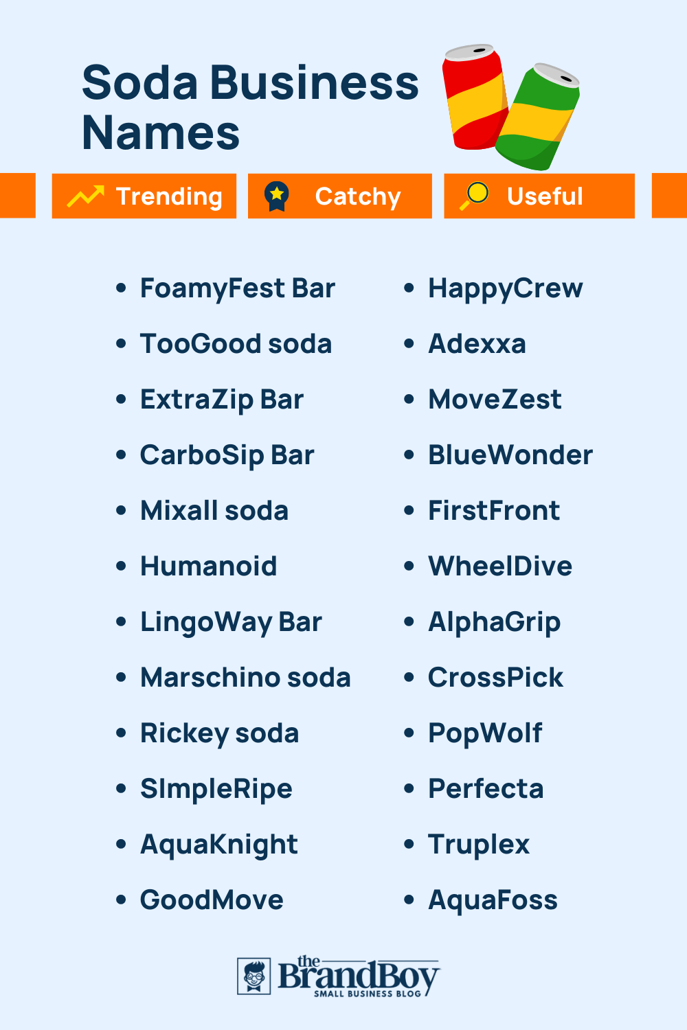 450+ Soda Shop Names Ideas (Generator + Guide) ( Video + Infographic)