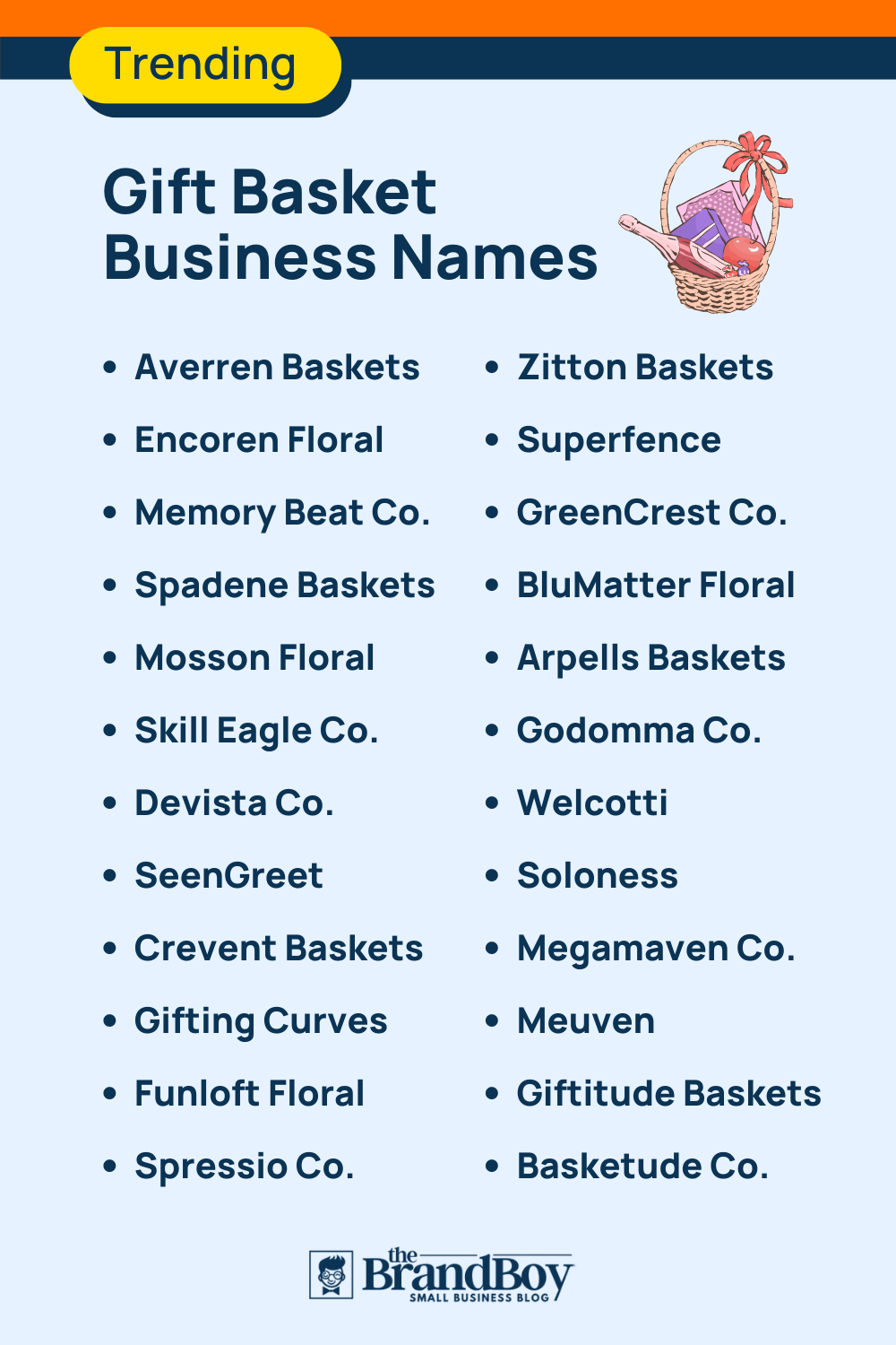 1555+ Gift Basket Business Names Ideas (Examples + Generator) BrandBoy