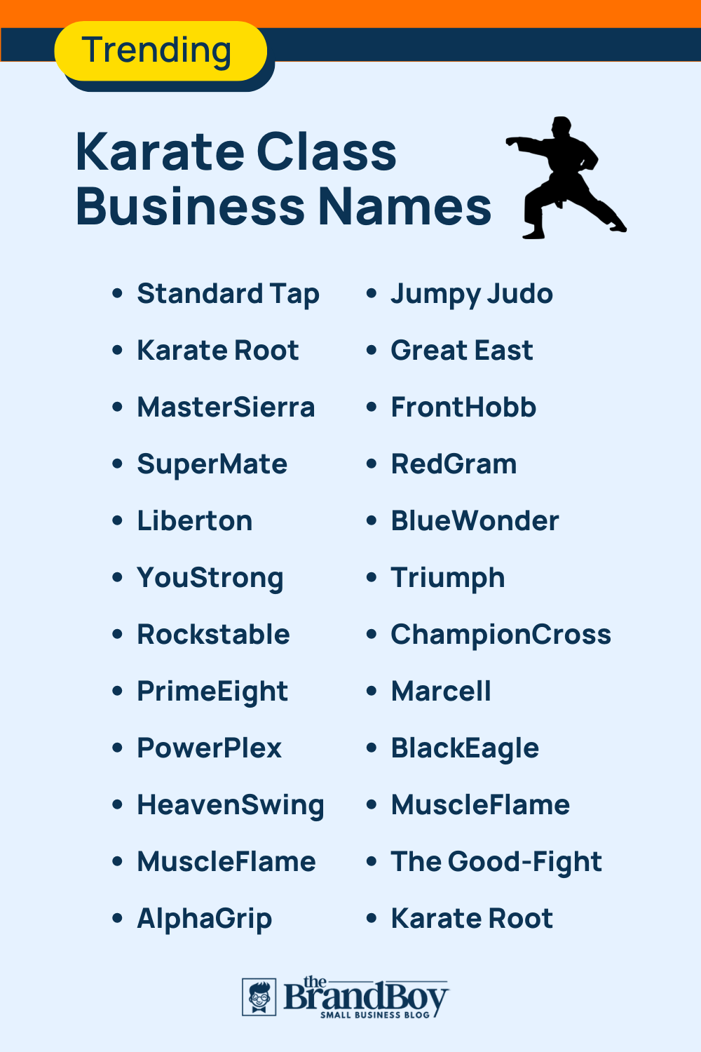 1566+ Catchy Karate Class Names Concepts (Generator + Information)