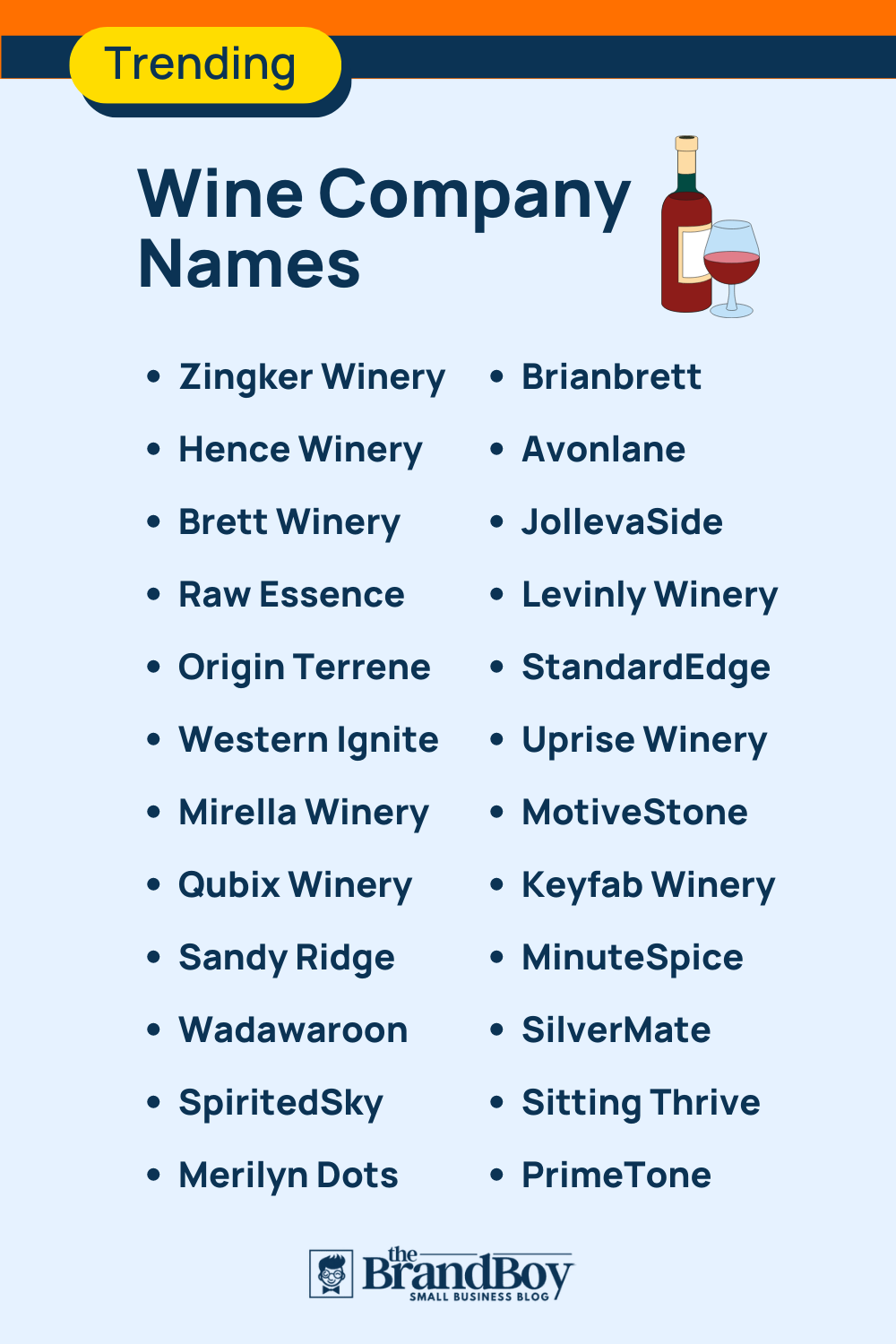 1045+ Wine Company Names Ideas (Guide+ Generator)