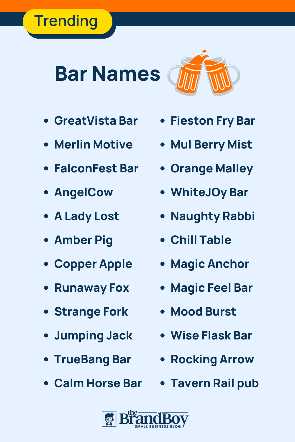 2050+ Pub And Bar Names Ideas Elevate Your Venue Branding