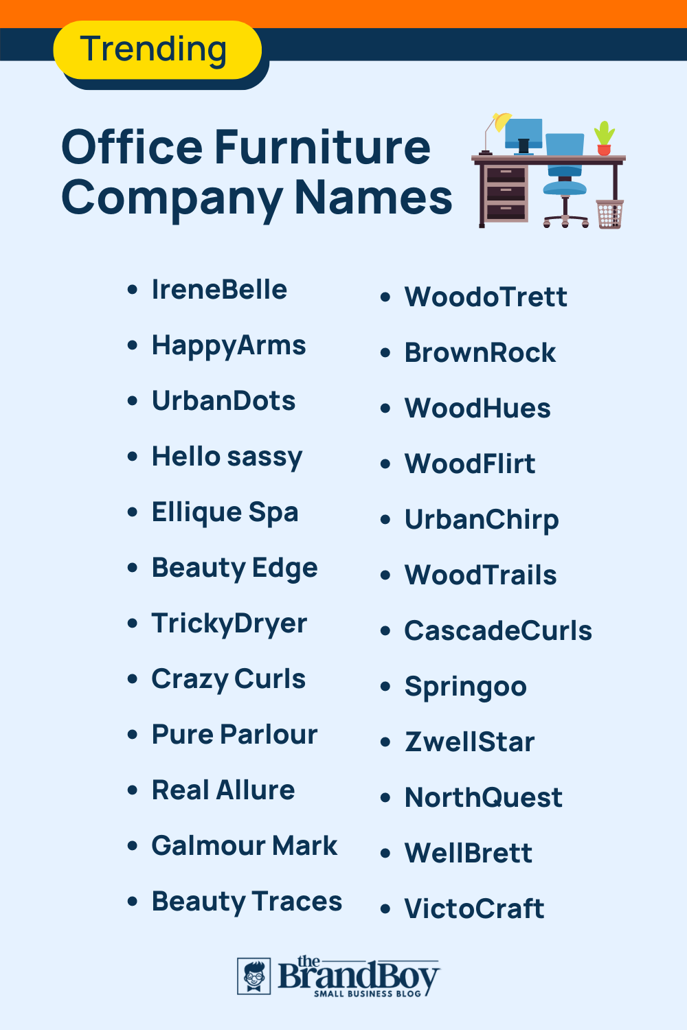 566-best-office-furniture-company-names-ideas-video-infographic