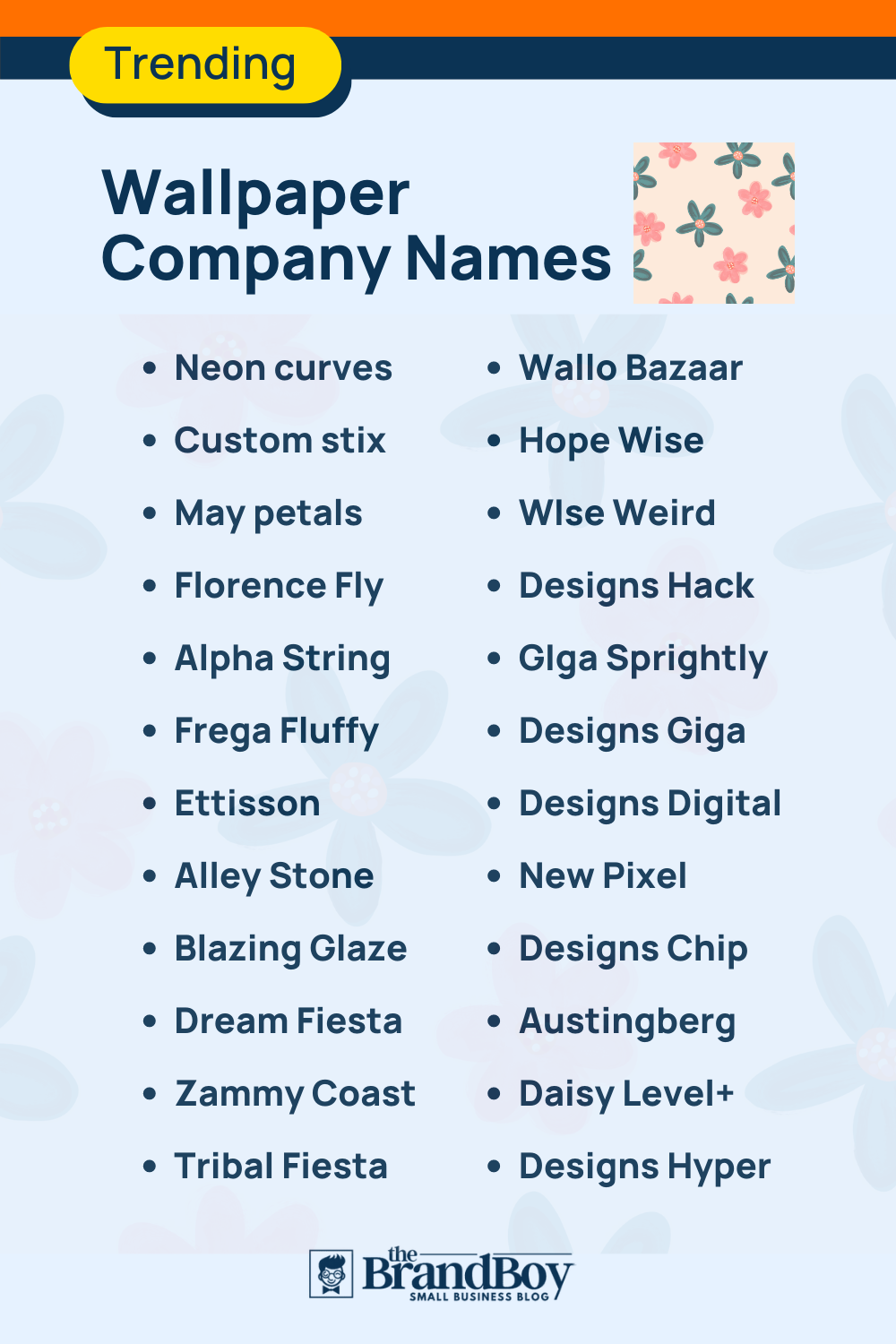 470+ Best Wallpaper Company Names