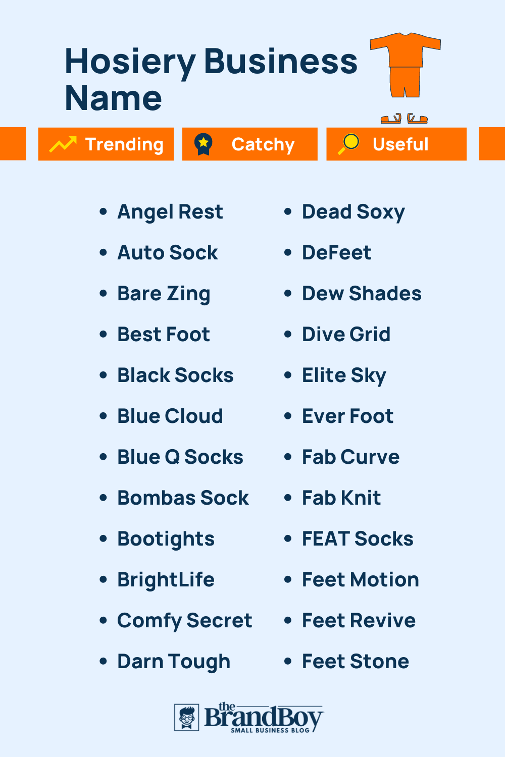 566+ Best Hosiery Company Names (Video+Infographic)