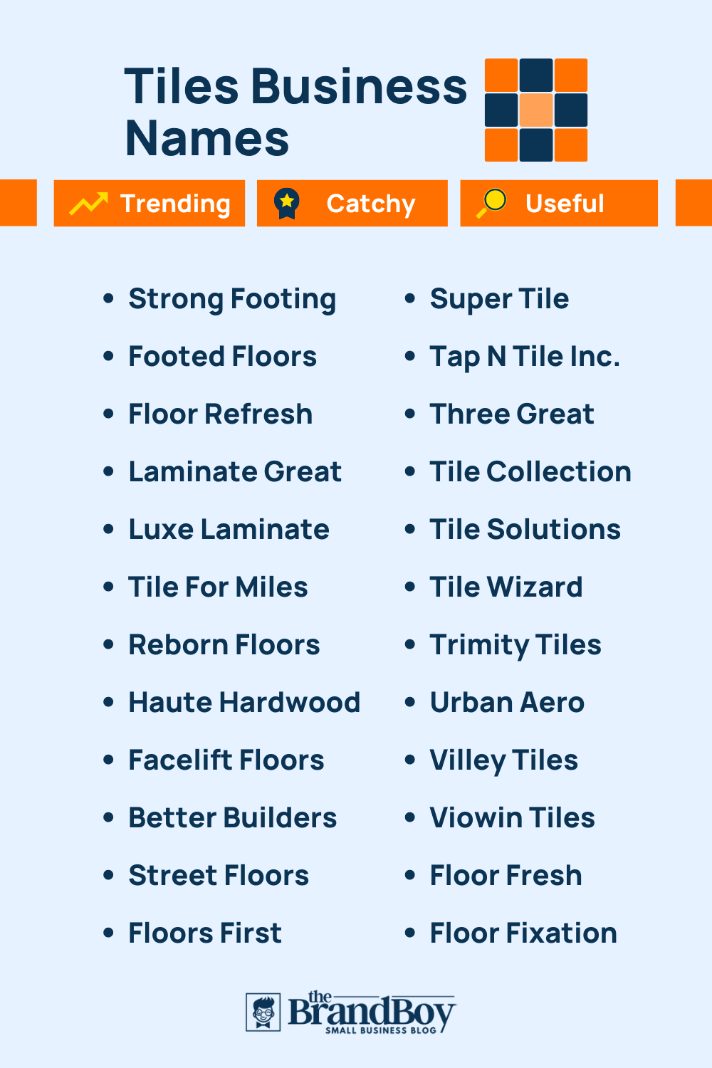 1250+ Tiles Company Names Ideas & Domains - theBrandBoy.Com