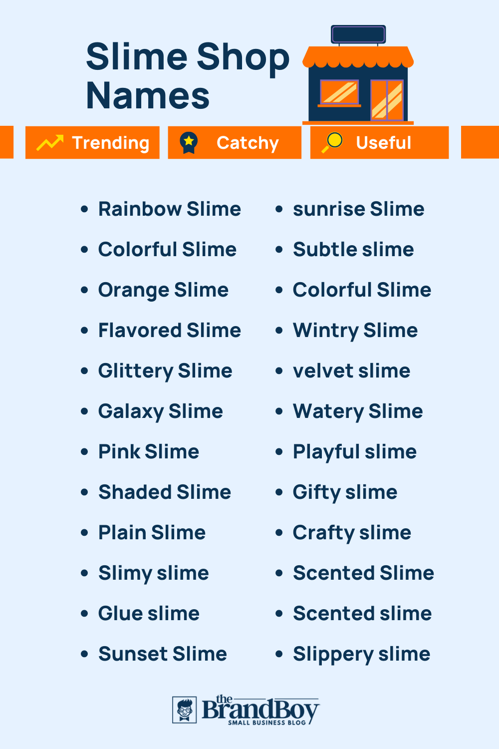 996+ Slime Shop Name Ideas & Domains (+Generator)