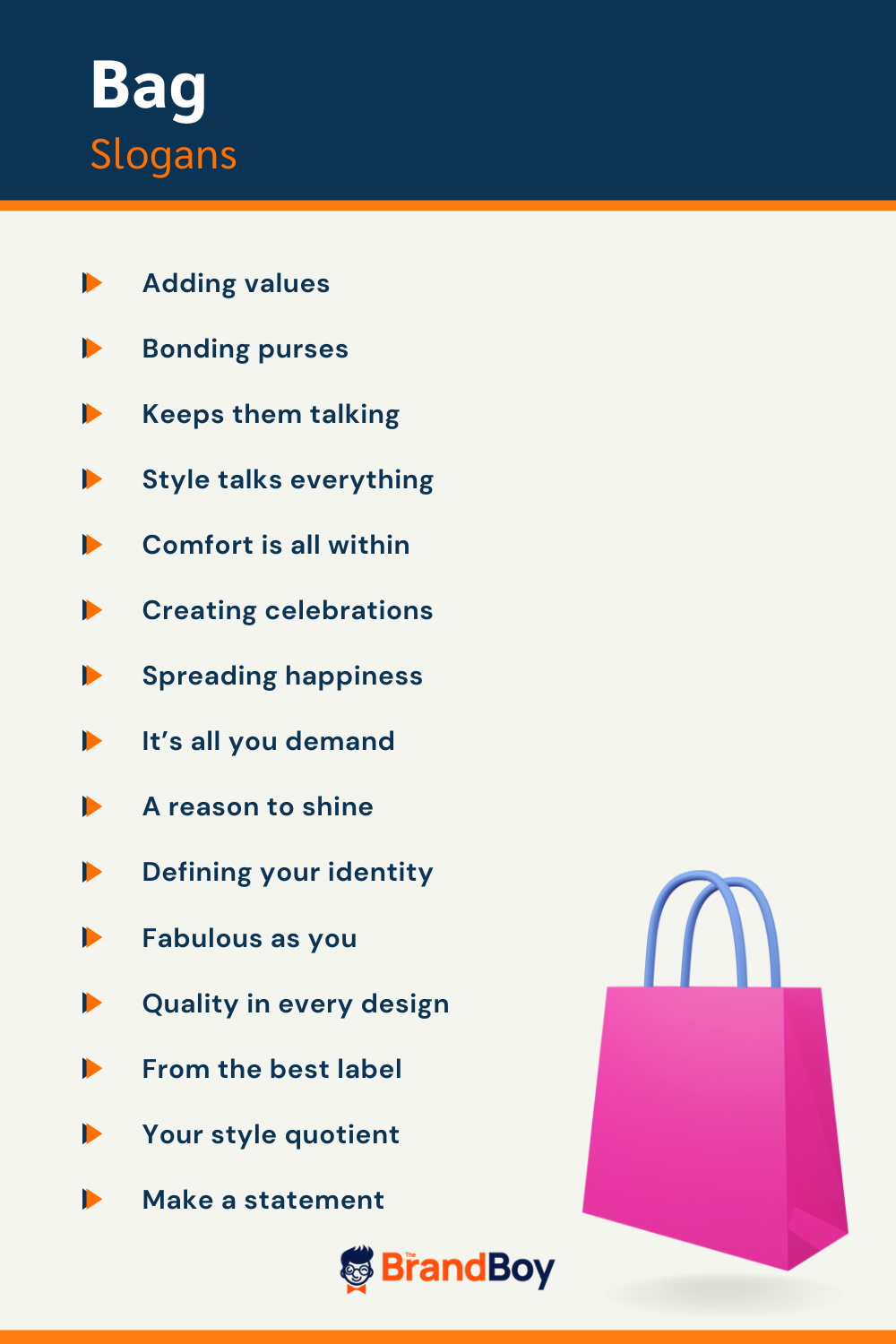 875+ Bag Slogans and Taglines (Generator)