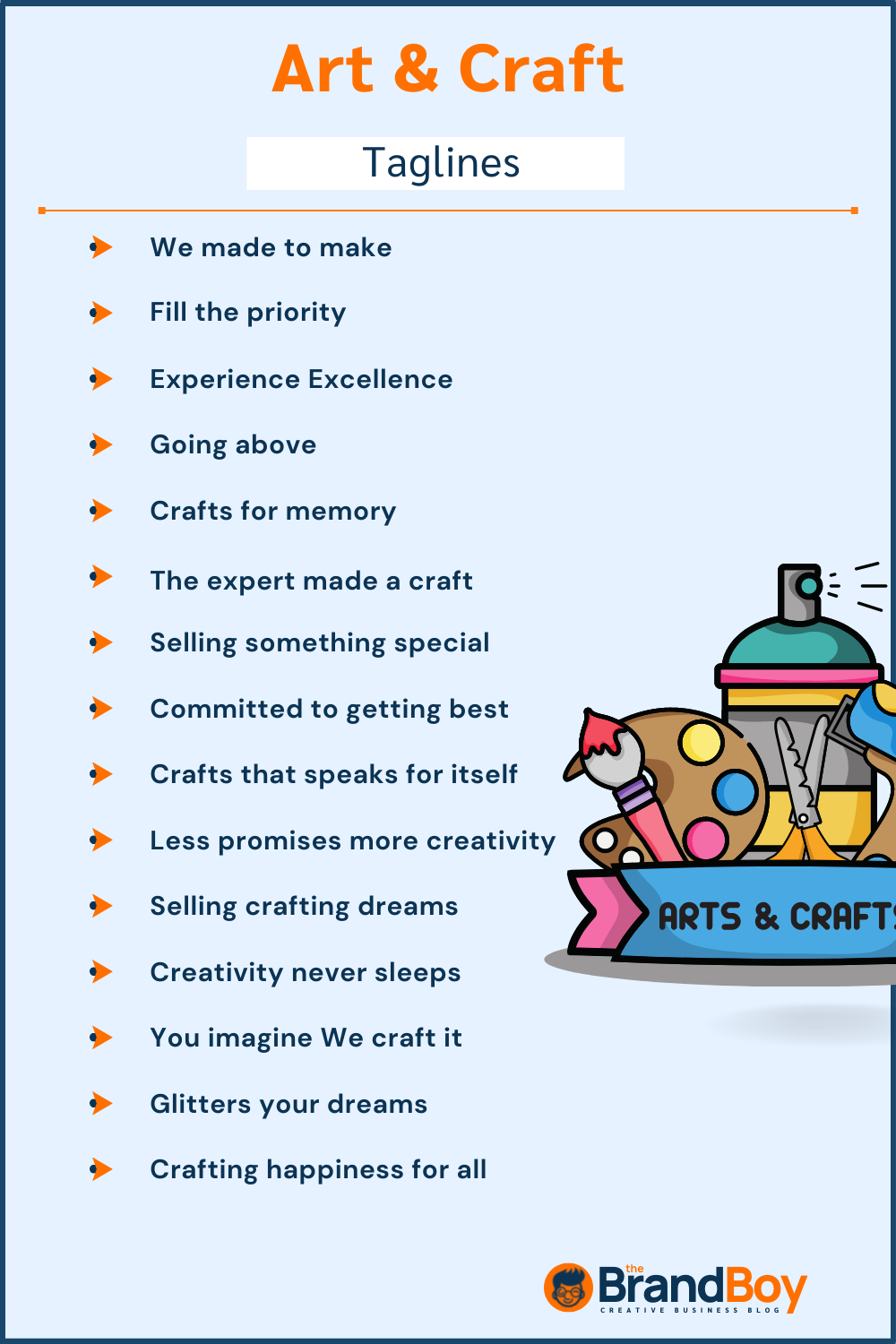 755+ Crazy Craft Slogans And taglines (Generator + Guide) - BrandBoy