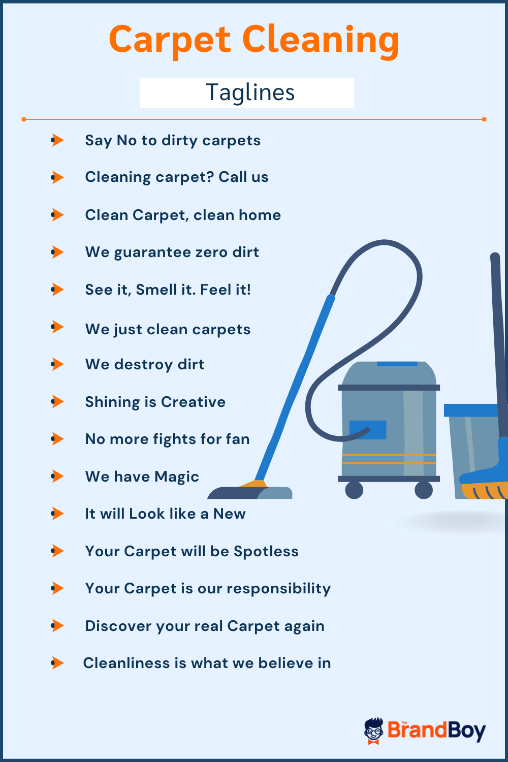 755+ Carpet Cleaning Slogans And Taglines (Generator + Guide) BrandBoy