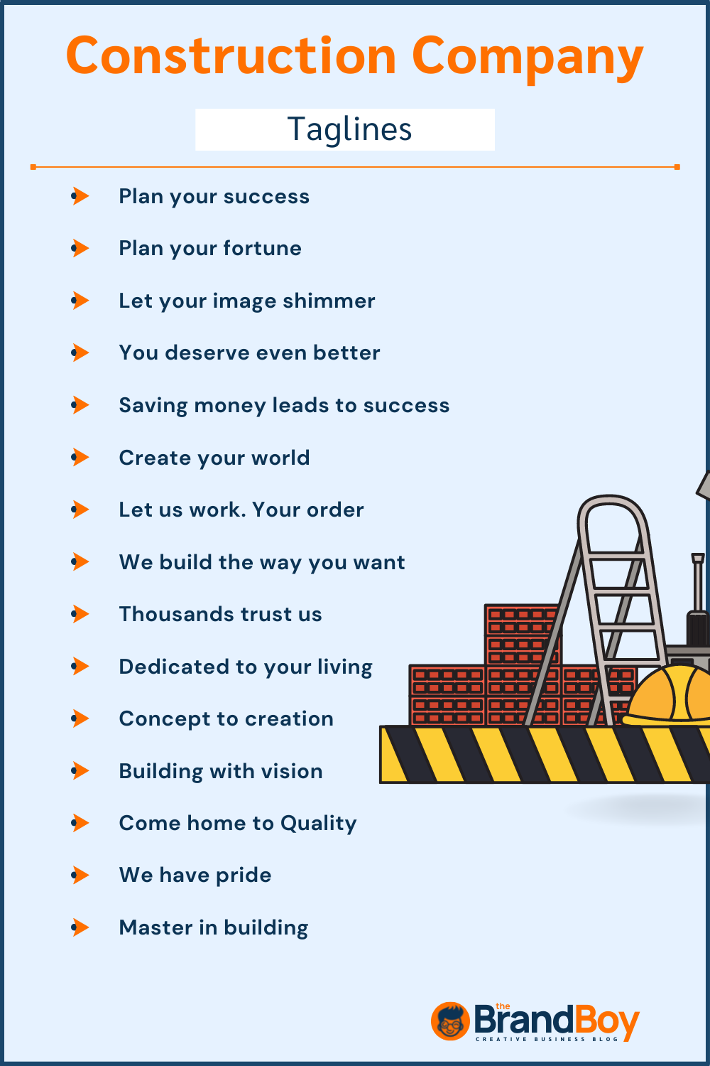 Construction Company Slogans And Taglines Generator Guide