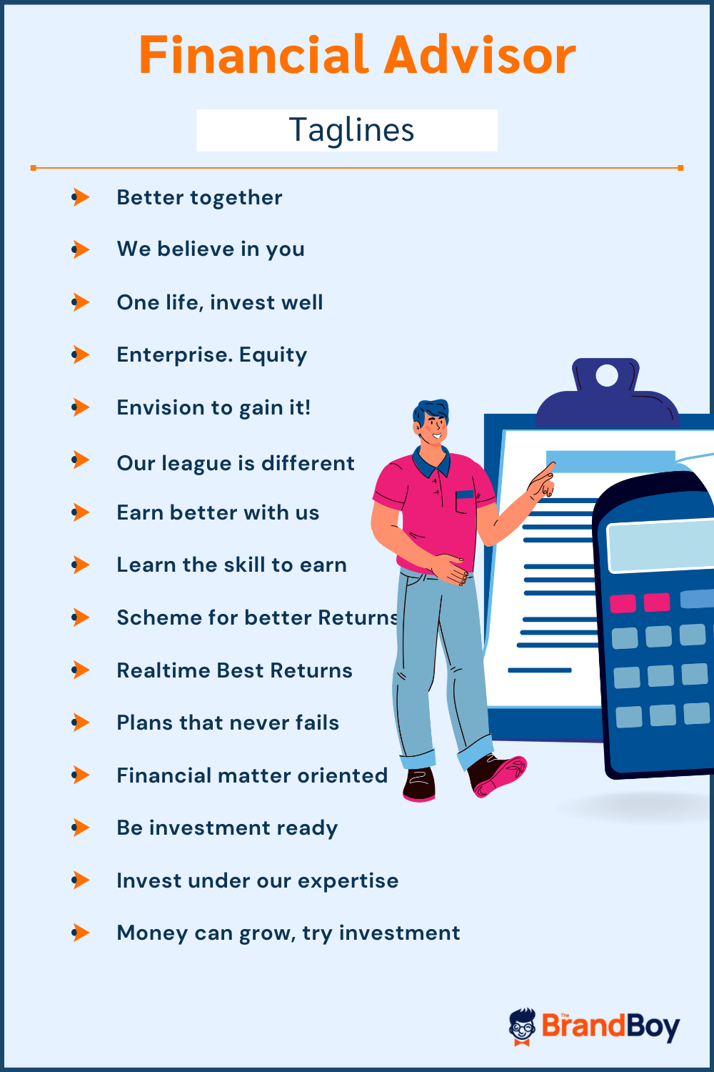 666+ Financial Advisor Slogans and Taglines (Generator + Guide) BrandBoy
