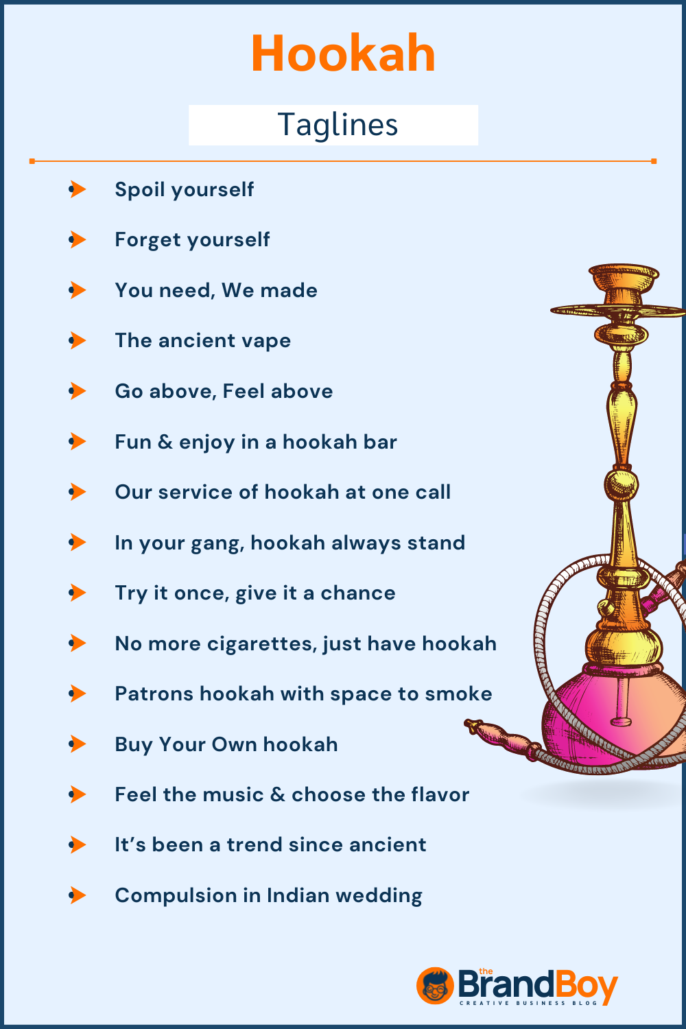 473+ Catchy Hookah Slogans, Taglines, And Captions theBrandBoy