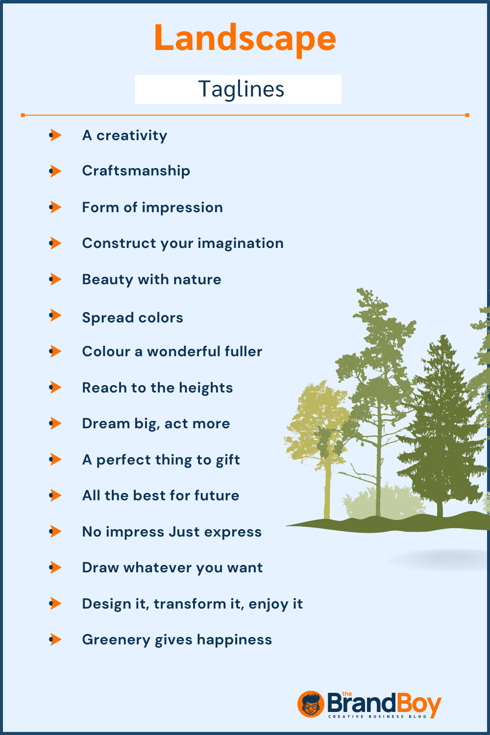 581+ Catchy Landscape Slogans and Taglines BrandBoy