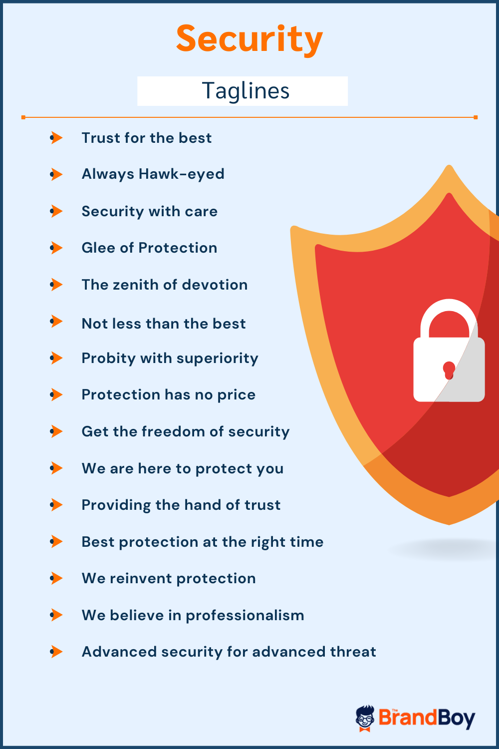 608+ Security Slogans And Taglines (Generator + Guide) BrandBoy