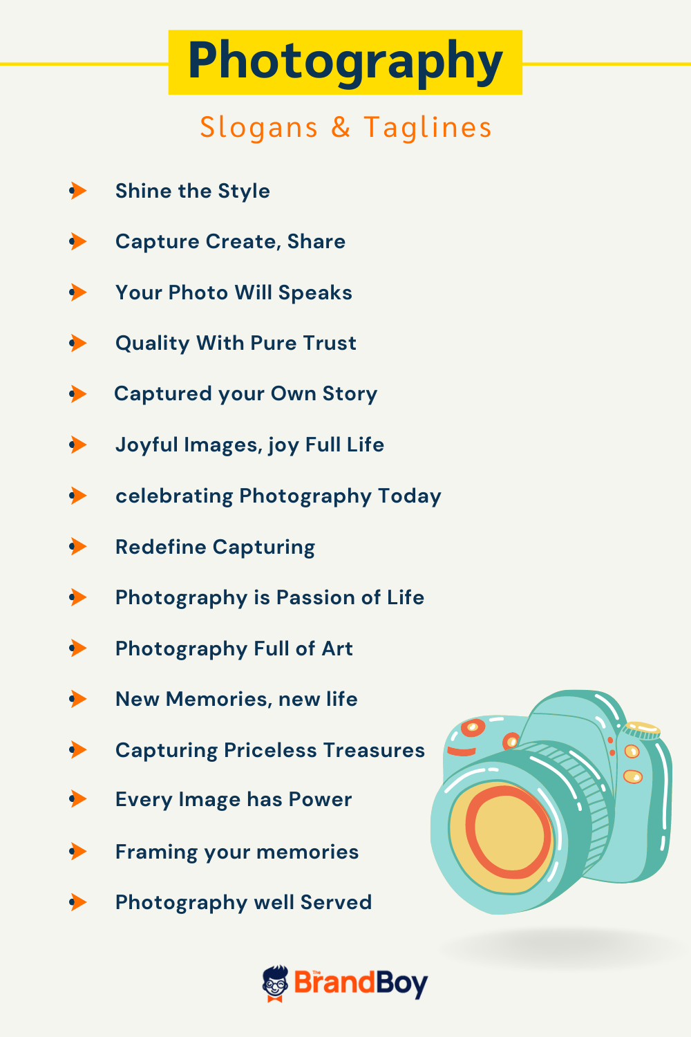 801+ Photography Slogans That Focuses on What Matters!