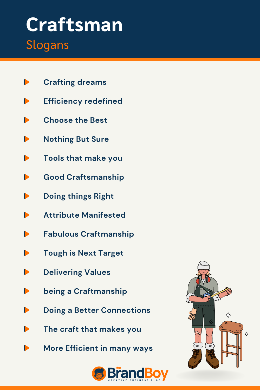 530 Catchy Craftsmanship Slogans Generator Guide