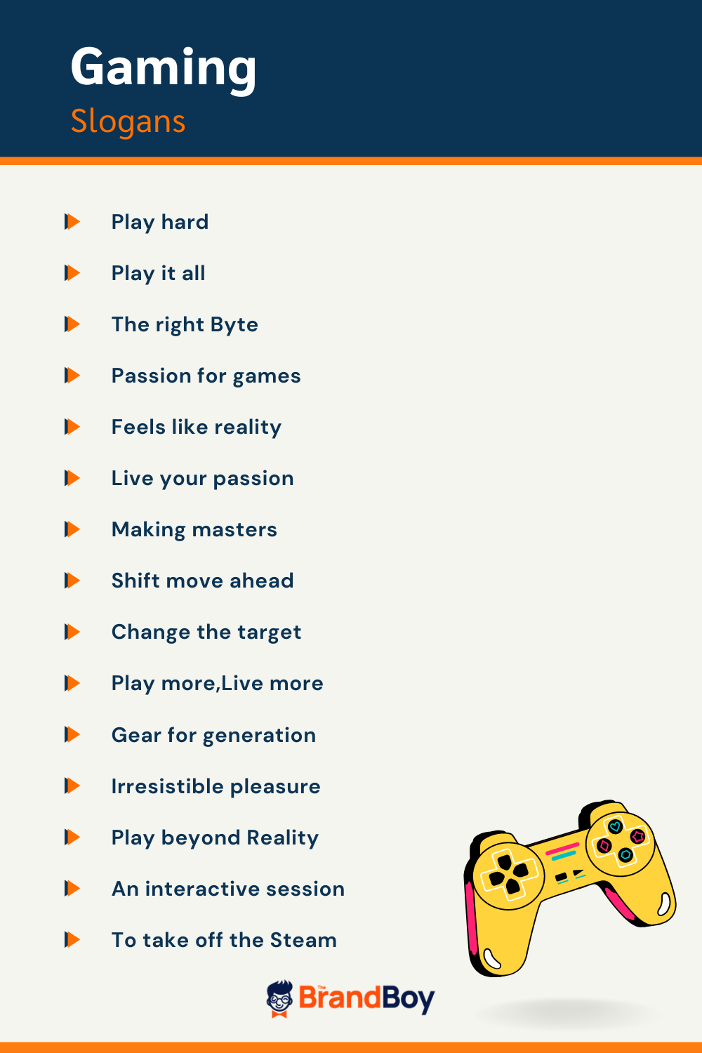 720+ Catchy Gaming Slogans and Taglines AWordPressSite