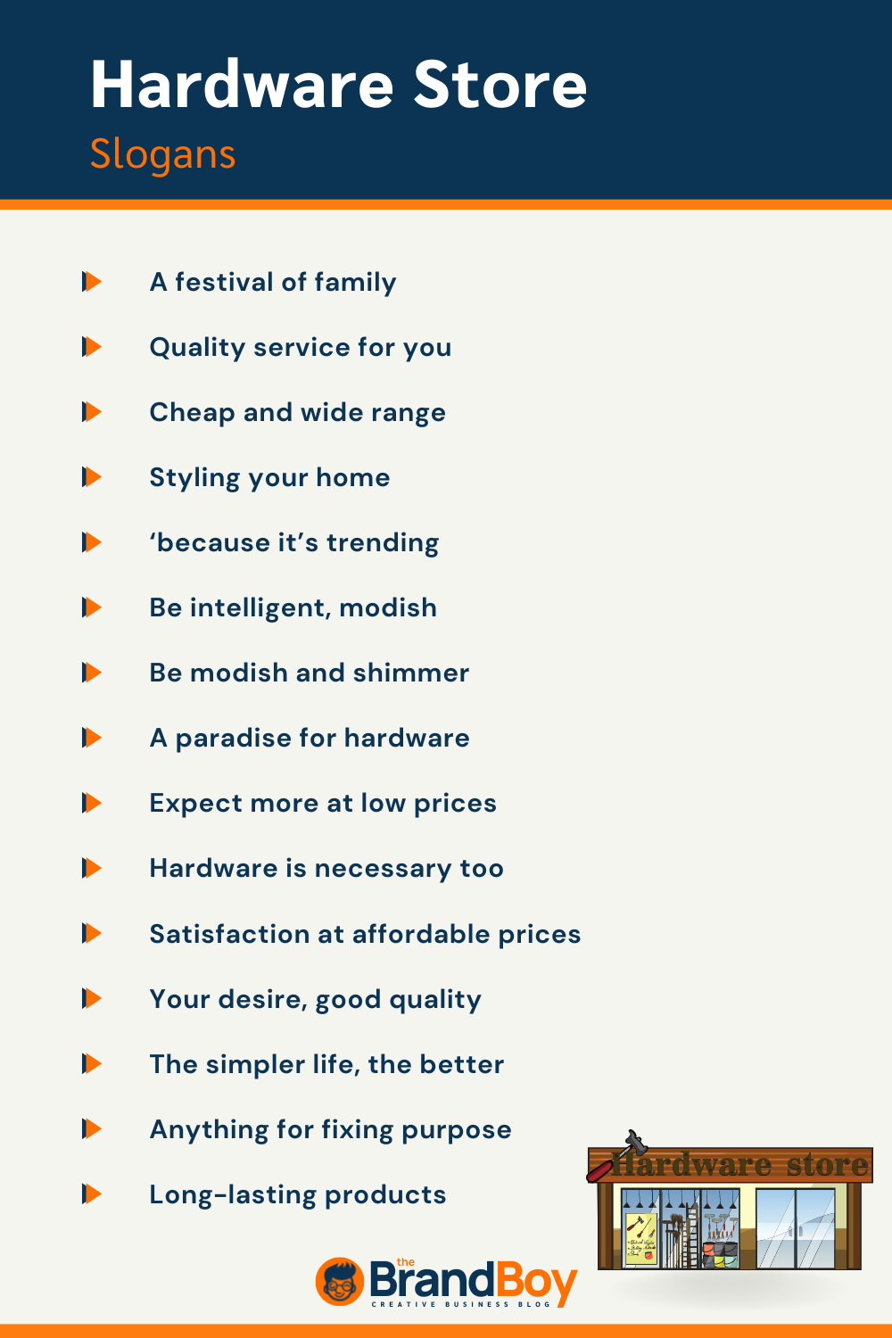 799+ Hardware Slogans thebrandboy