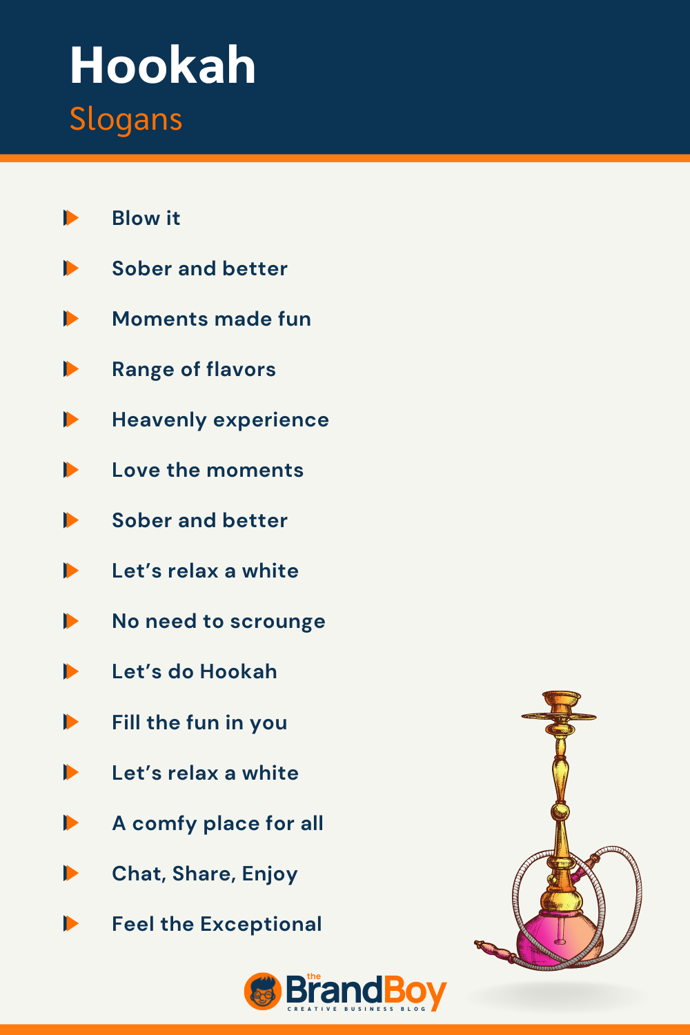473+ Catchy Hookah Slogans, Taglines, And Captions theBrandBoy