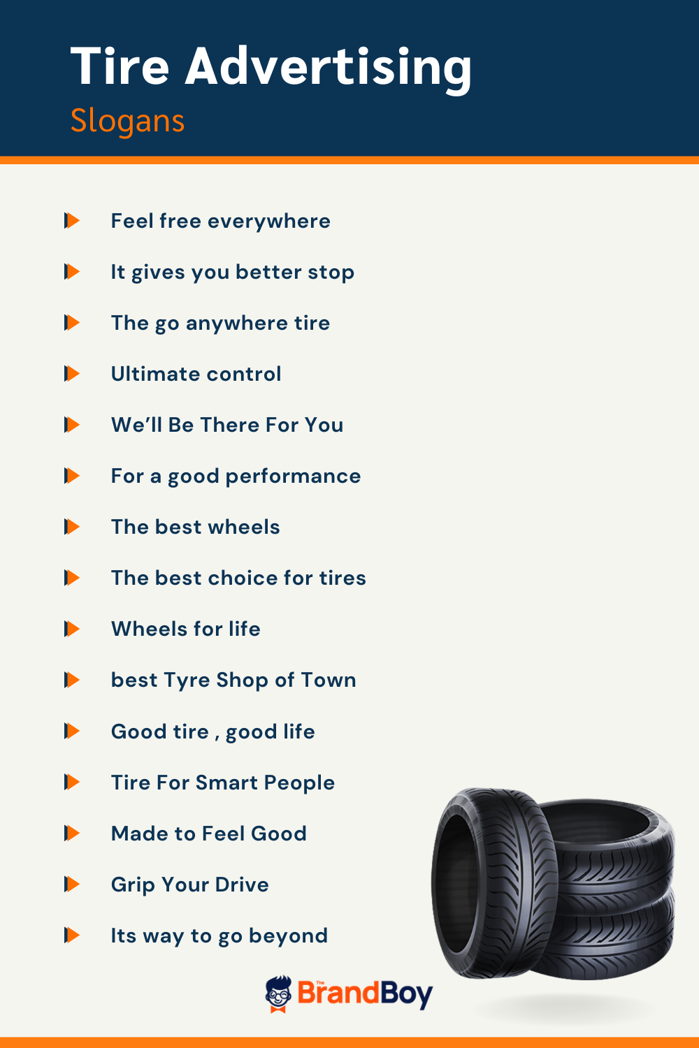 689+ Catchy Tire Slogans And Taglines (Generator + Guide) TheBrandBoy