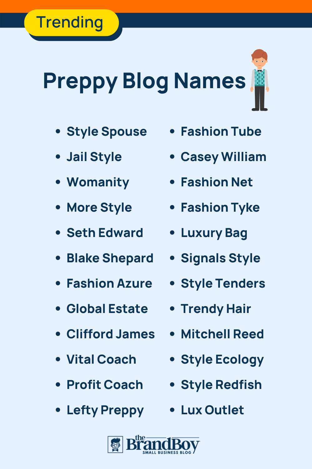 101+ Top Preppy Blogs and Pages Names ideas | Thebrandboy