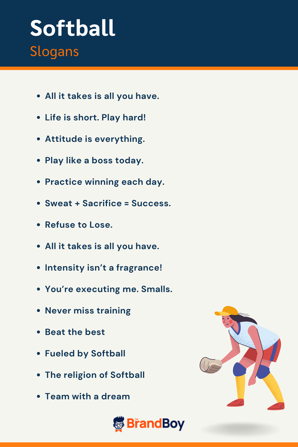 876+ Amazing Softball Slogans, Phrases, And Mottos (Generator + Guide)