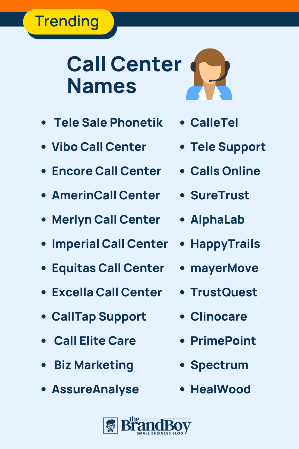 1000 Call Center Business Names Ideas Examples Generator 