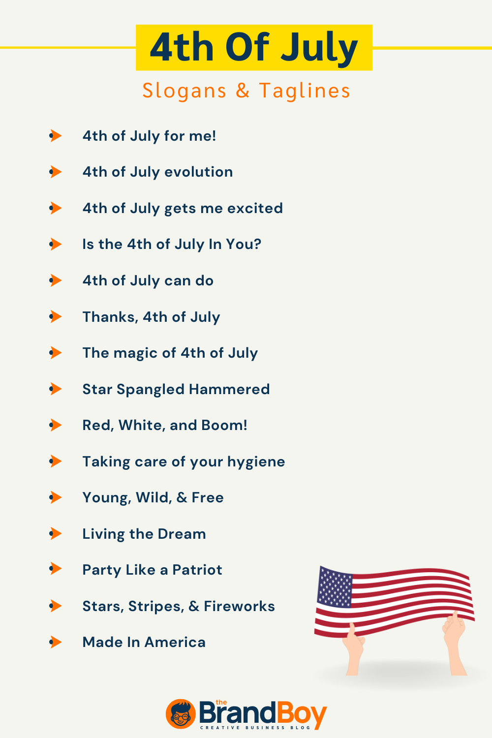 985+ Catchy 4th of July Slogans Taglines (Generator + Guide