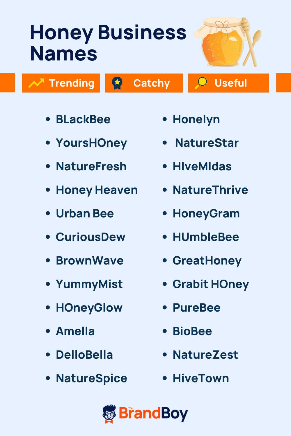 655+ Honey business Names Ideas And Domains (Generator + Guide