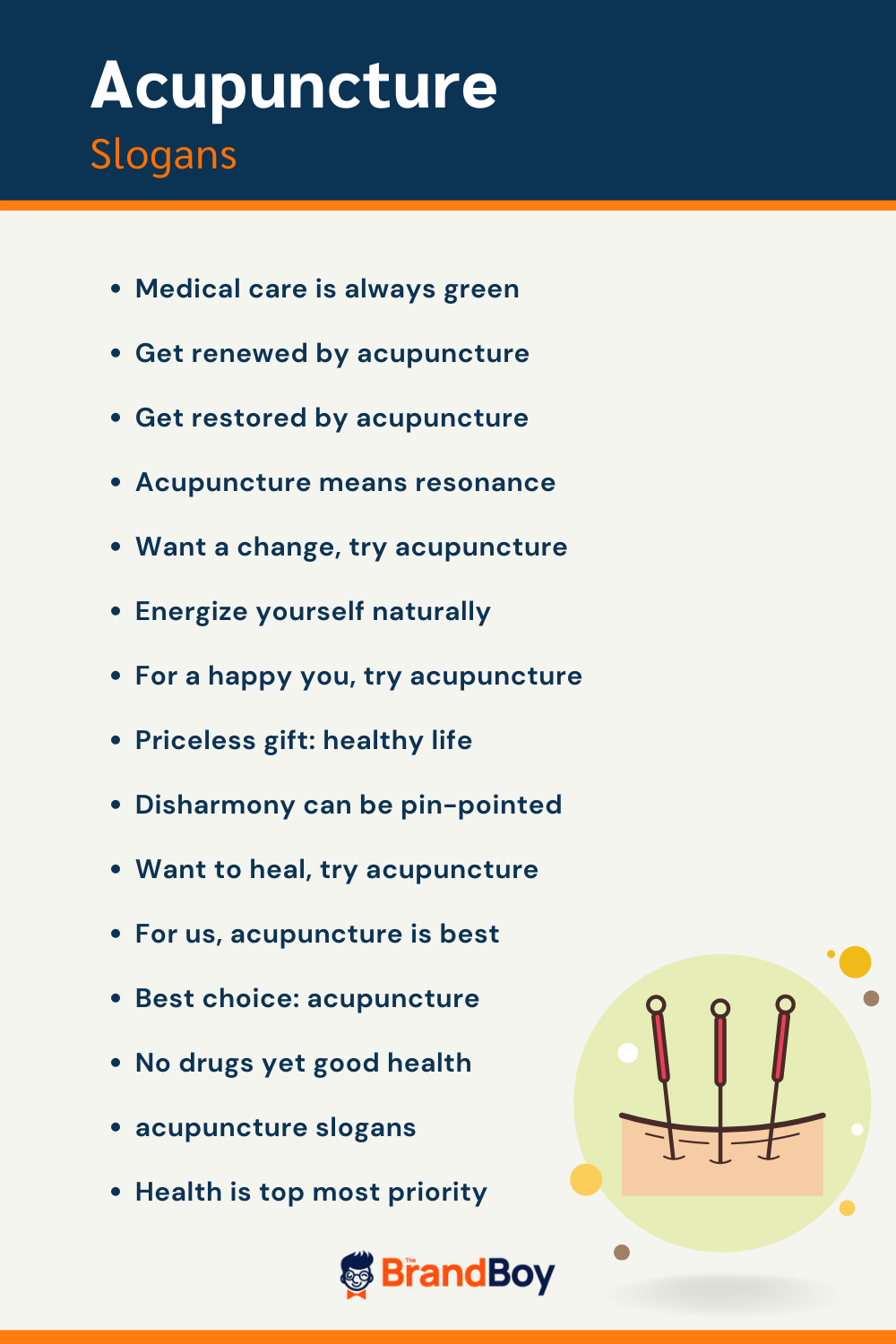 156+ Catchy Acupuncture Business Slogans BrandBoy