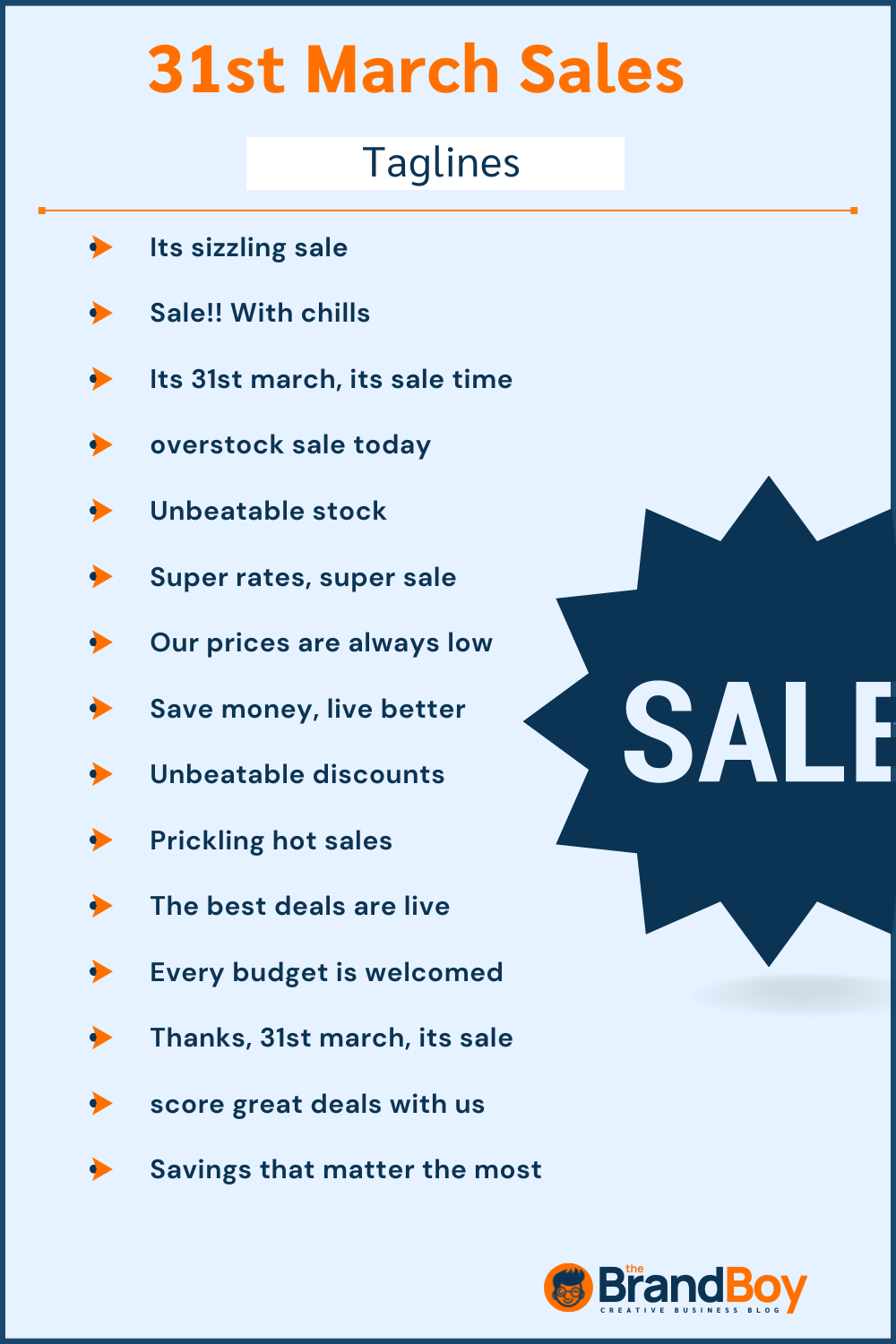 871+ March Sales Slogans And Taglines (Generator + Guide)