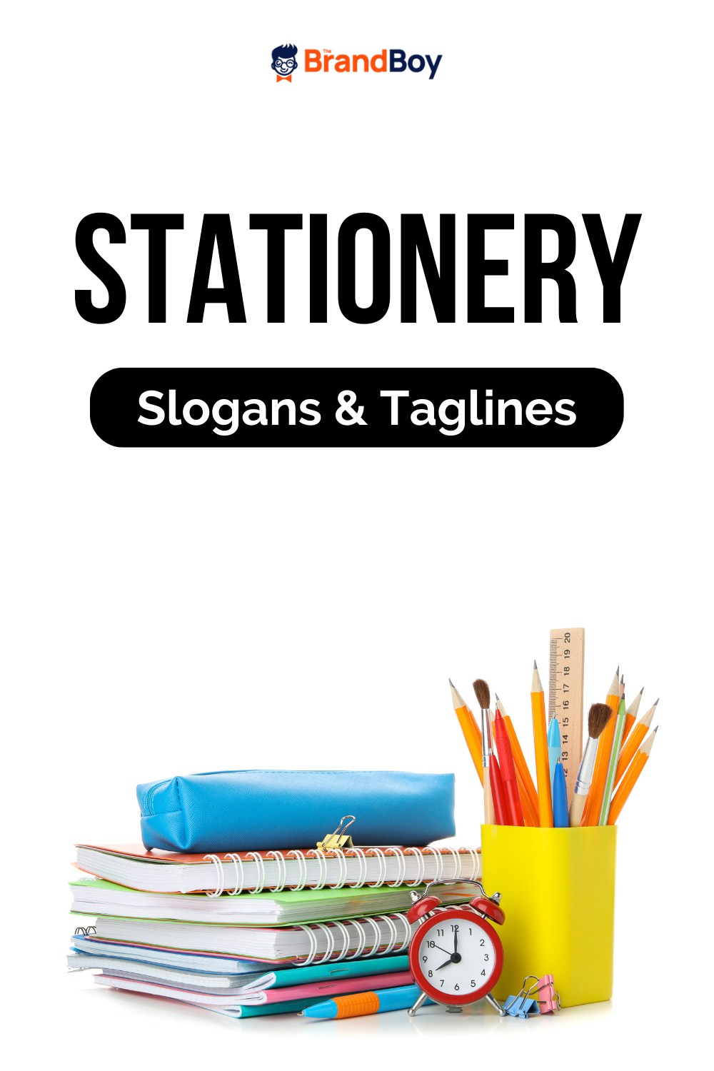 761+ Best Stationery Slogans and Taglines (Generator + Guide