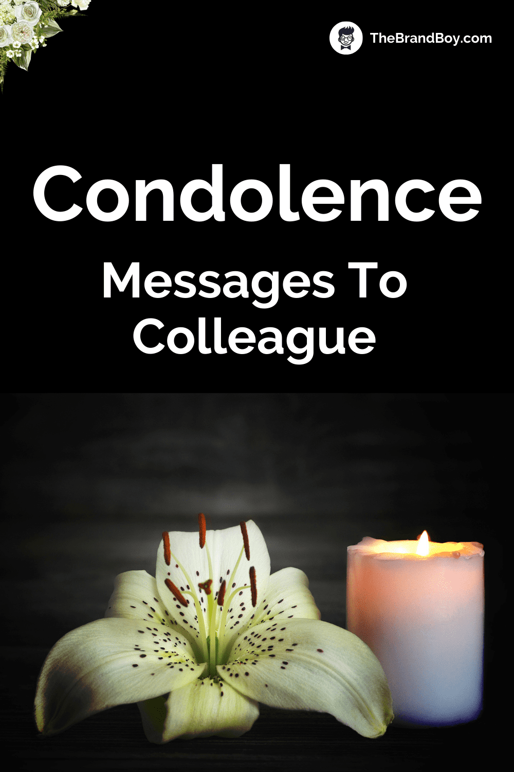 Best Condolence Messages To Colleague Thebrandboy