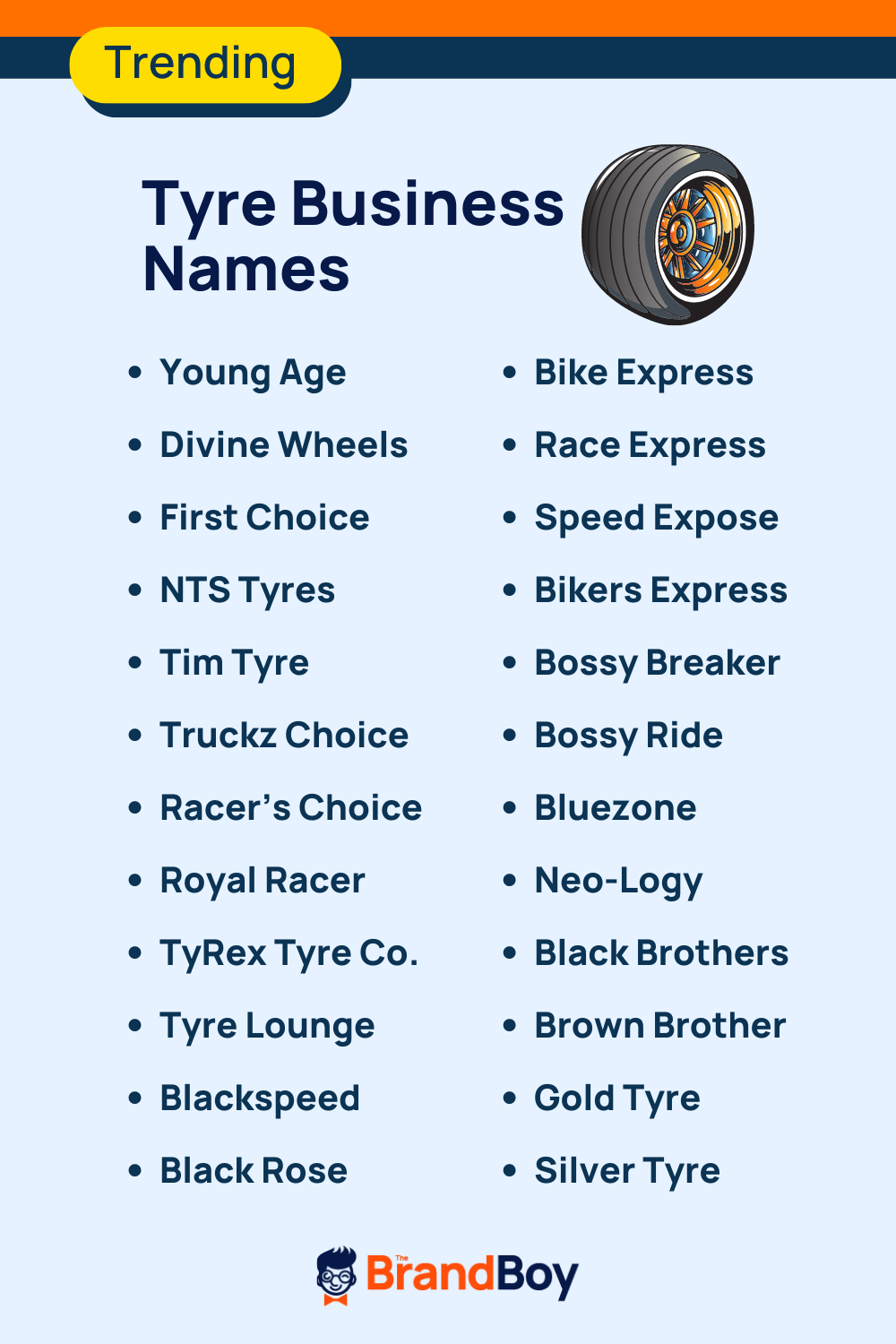541+ Tyre Company Name Ideas And Domains (Generator + Guide