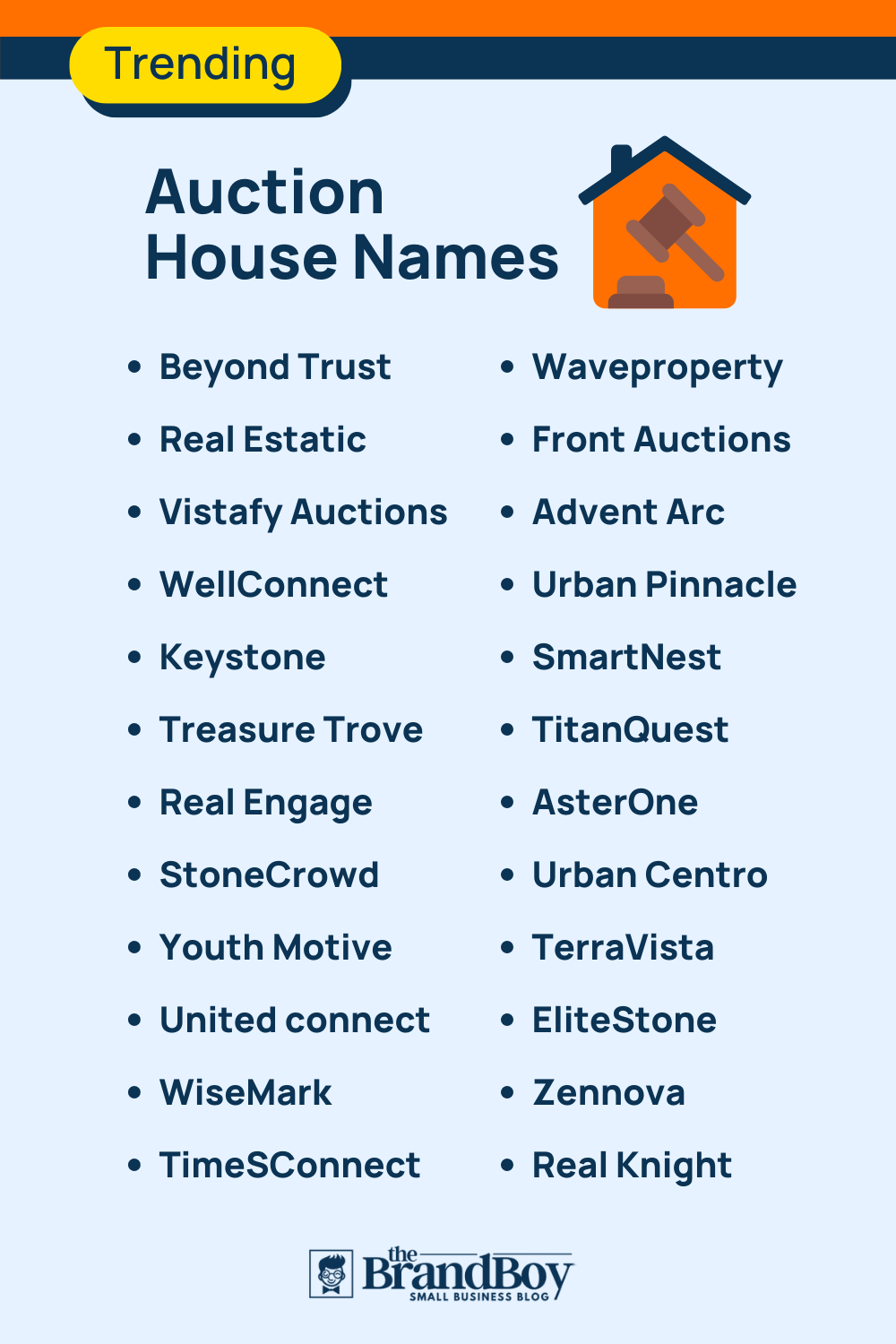 469+ Best Auction House Names Ideas