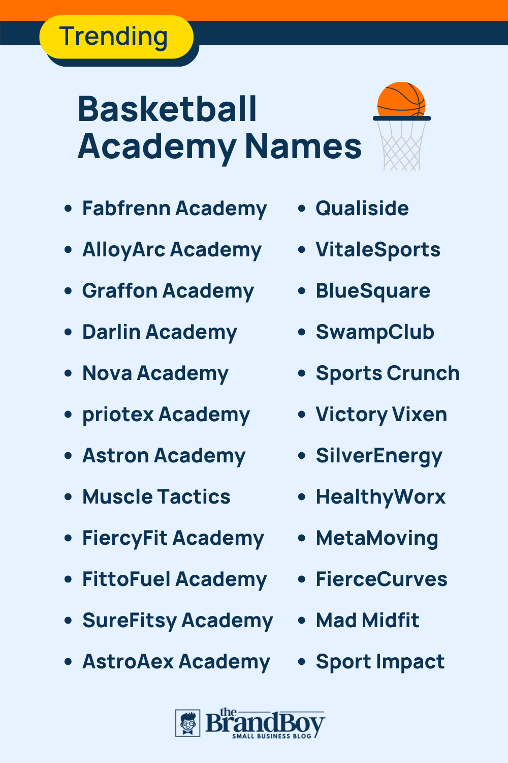485 Best Basketball Academy Names Ideas TheBrandBoy Com