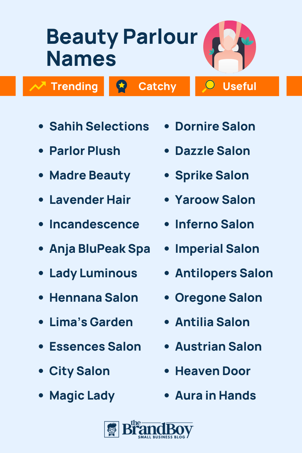 Beauty Parlour Names 385+ Catchy And Cool Names BrandBoy