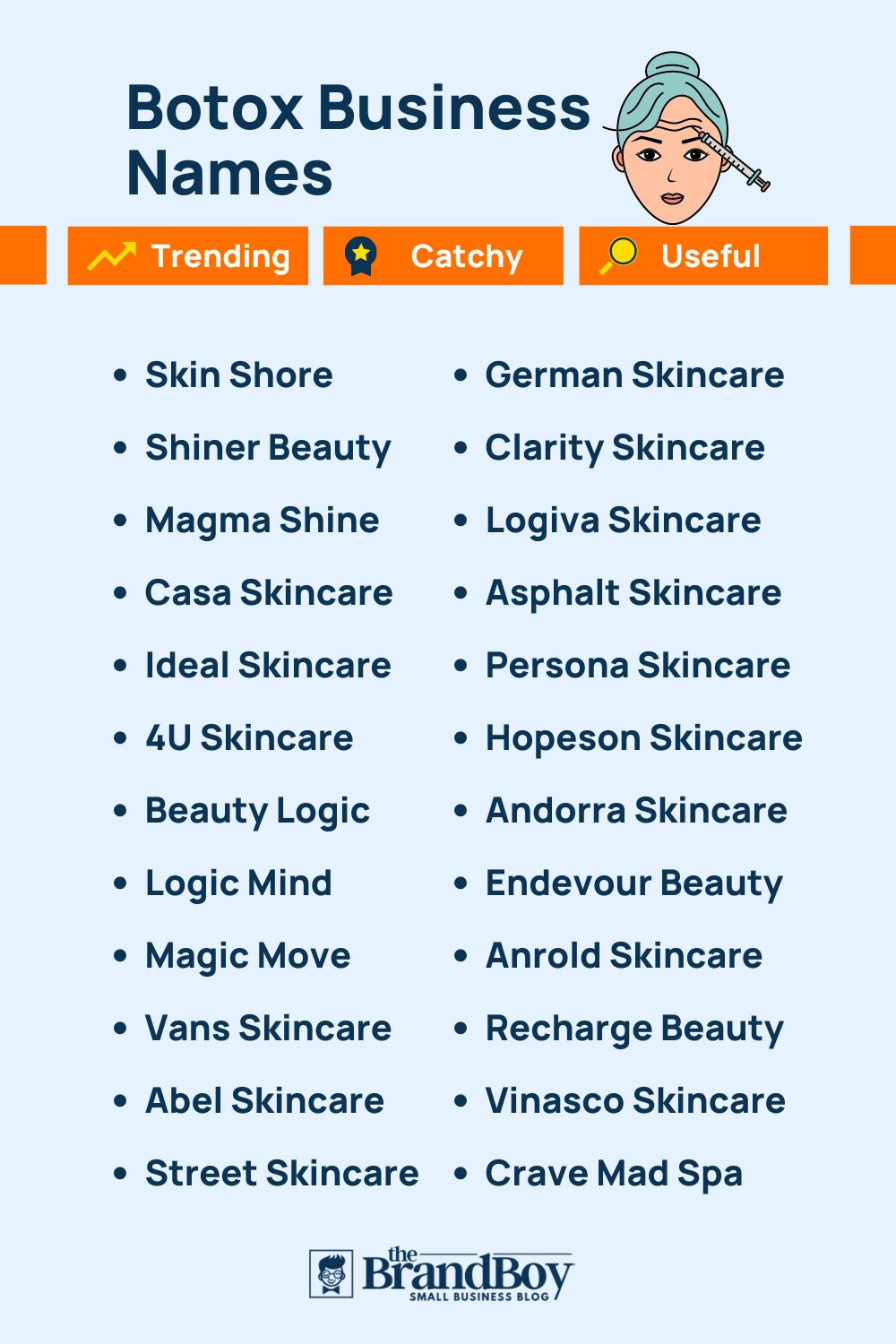 1250+ Botox Business Names Ideas (Generator + Guide) BrandBoy