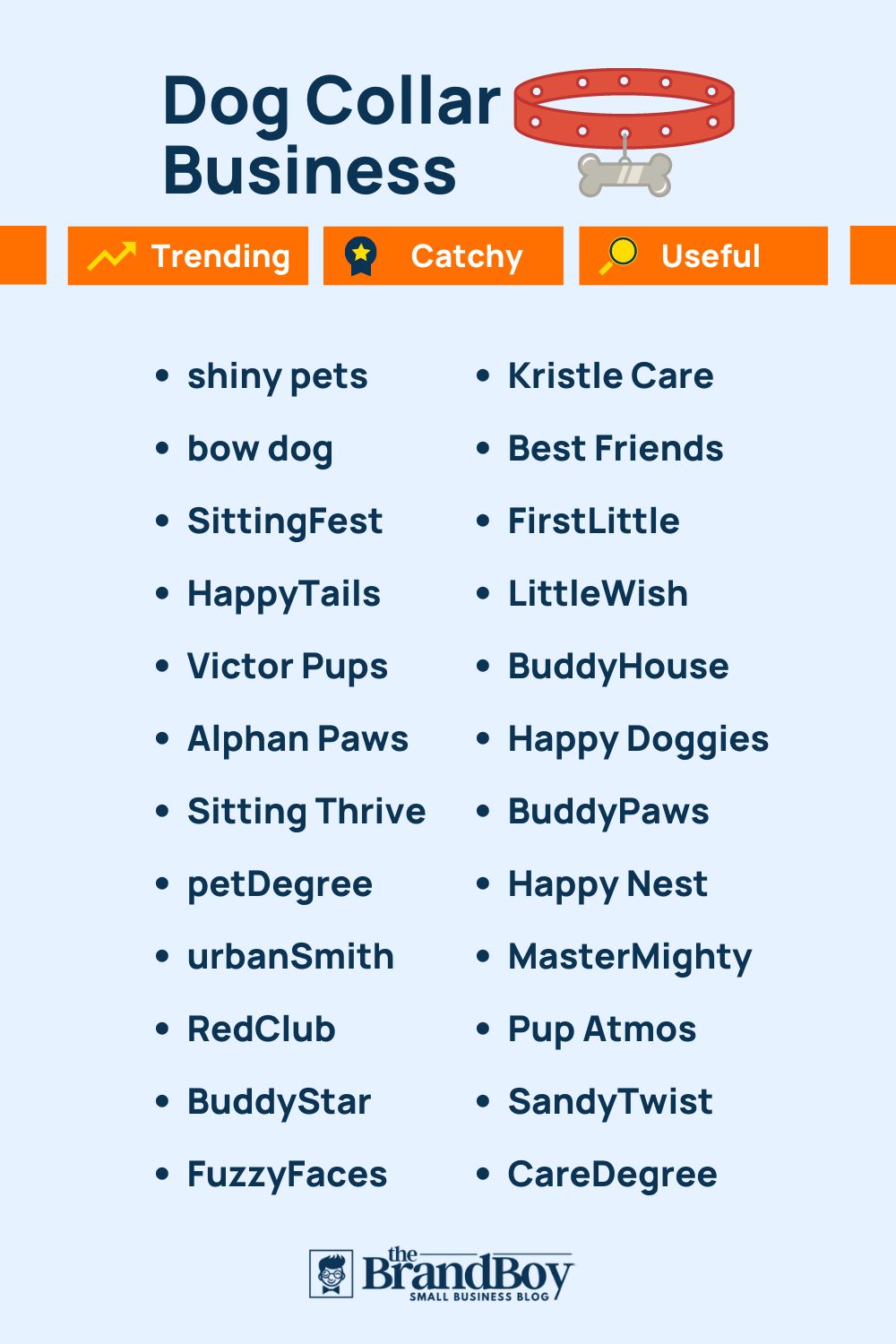 675+ Dog Collar Business Names Ideas And Domains (Generator + Guide