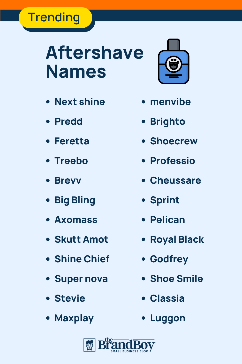 Aftershave Names 375+ Best And Catchy Names theBrandBoy