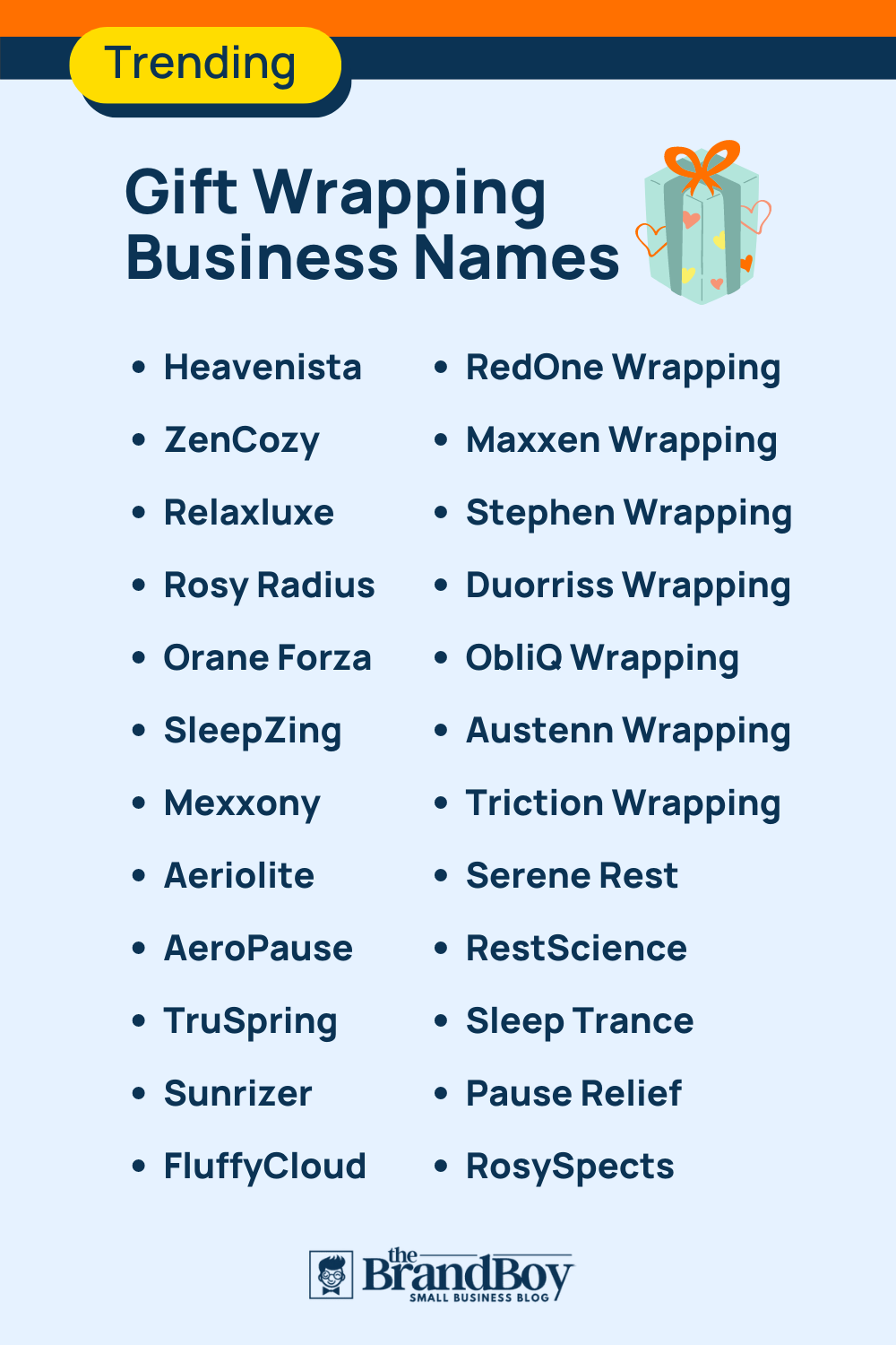 645+ Gift Wrapping Business Names Ideas And Domains (Generator + Guide