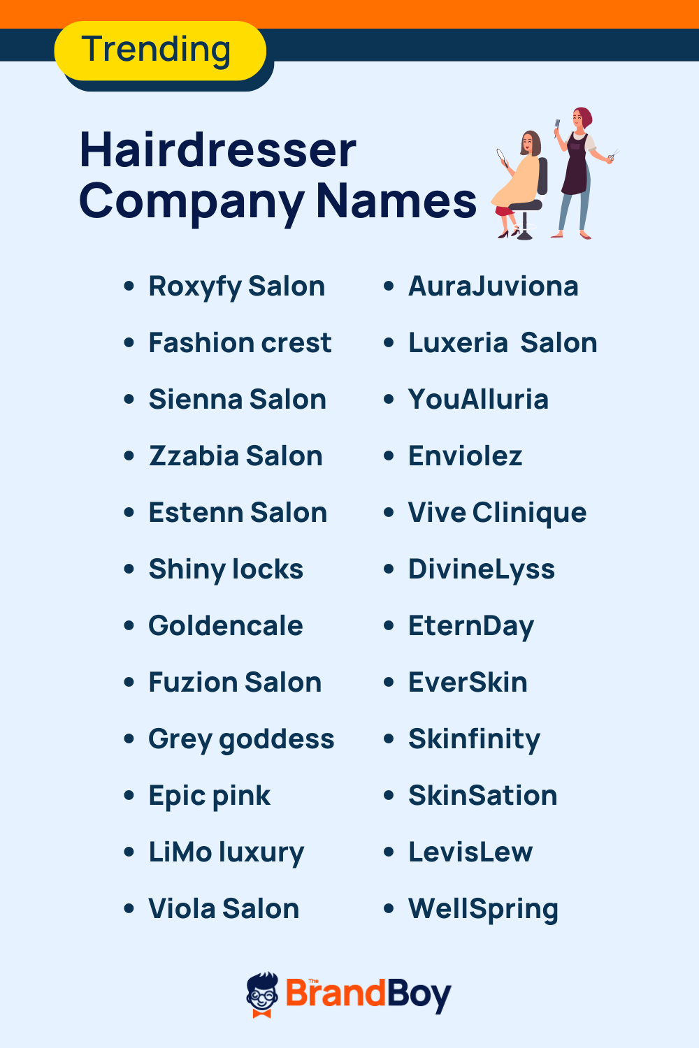 655+ Hairdresser Company Names Ideas And Domains (Generator + Guide