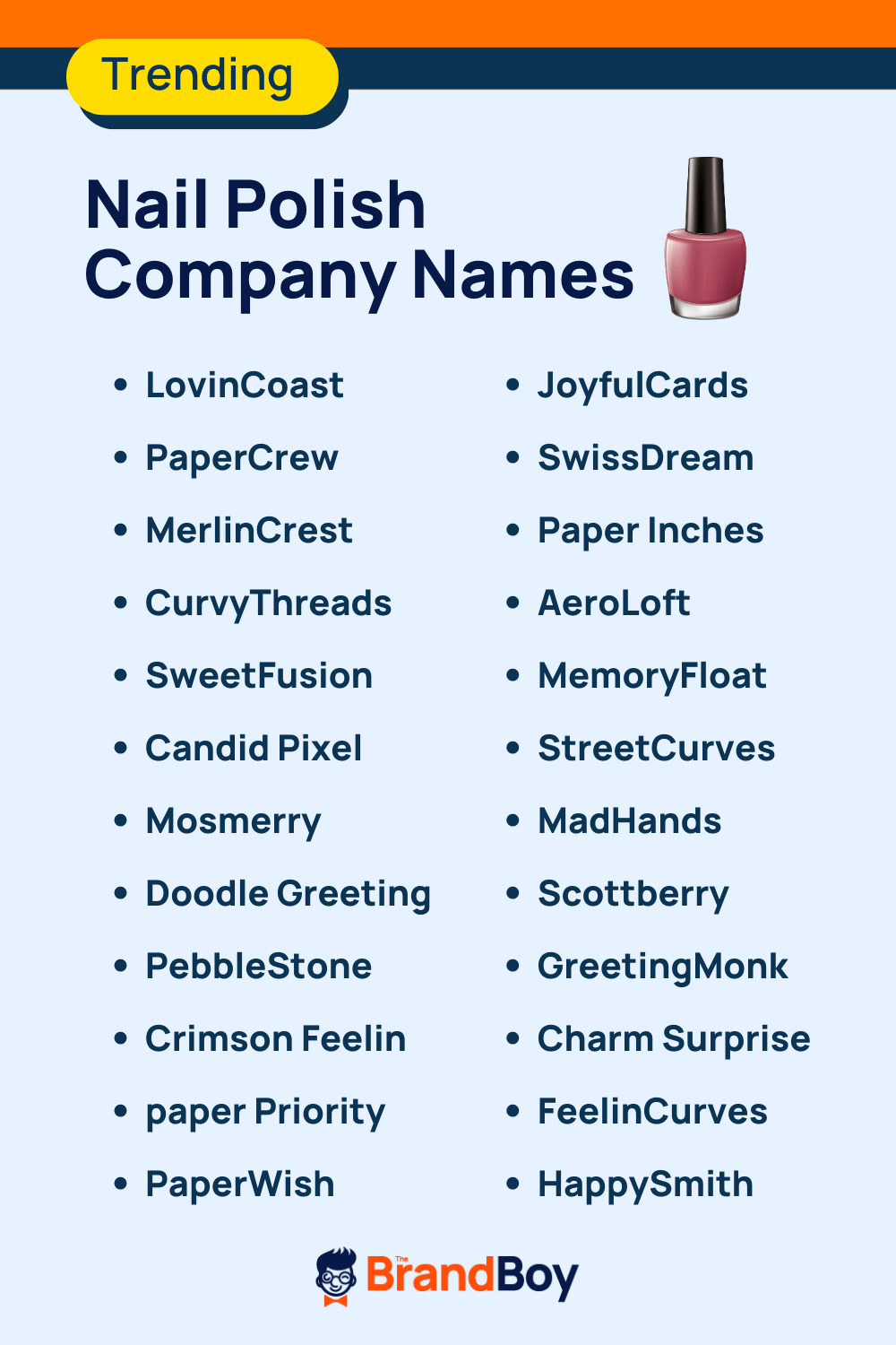 650+ Best Nail Polish Company Names Ideas And Domains (Generator