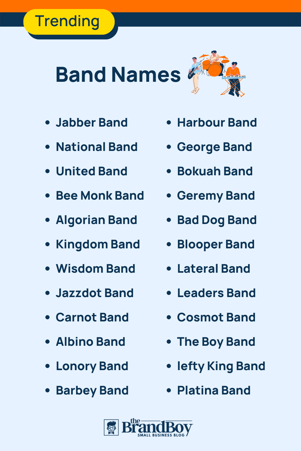 Funny Band Names 440 Names That Grab Attention