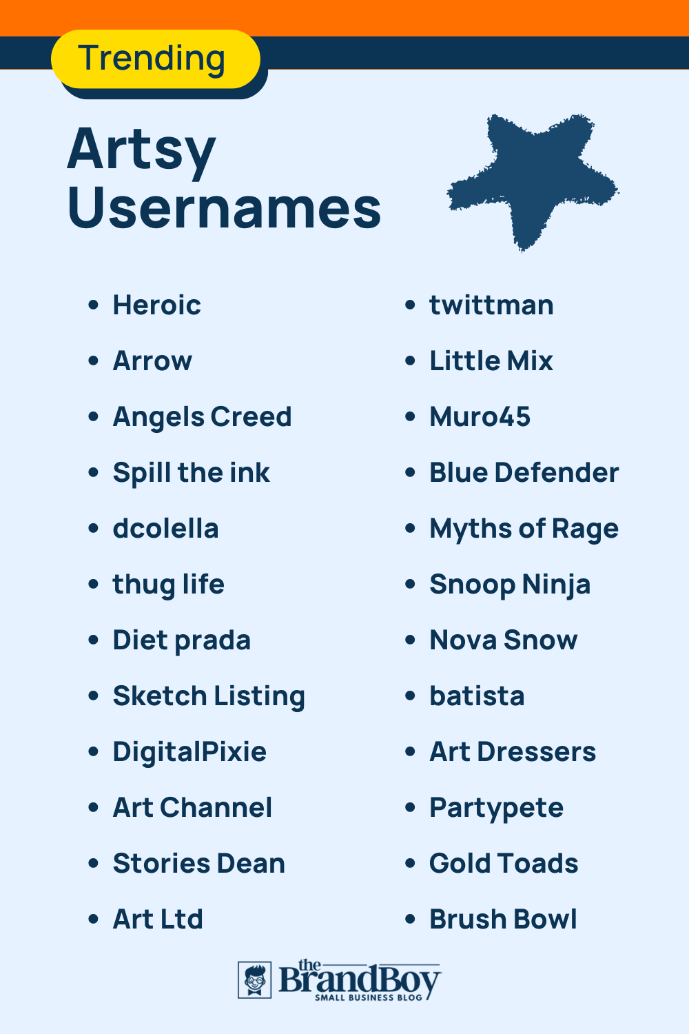 600 Cool Artsy Usernames Ideas With Generator BrandBoy